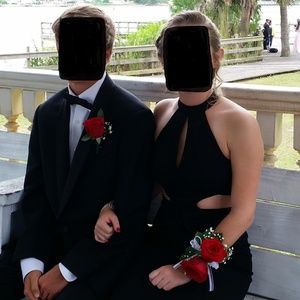 Black prom dress